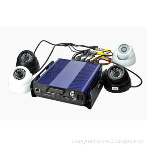 4CH Mobile DVR, Supports GPS, 2.5" HDD and USB, with Simultaneous Audio and Video Recording